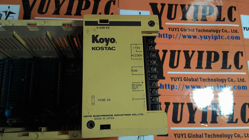 Koyo KOSTAC E-02B プログラマブルコントローラーユニット Koyo KOSTAC E-02B プログラマブルコントローラーユニット - メルカリ